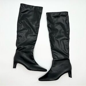Banana Republic VEGAN LEATHER TALL SLOUCH BOOT